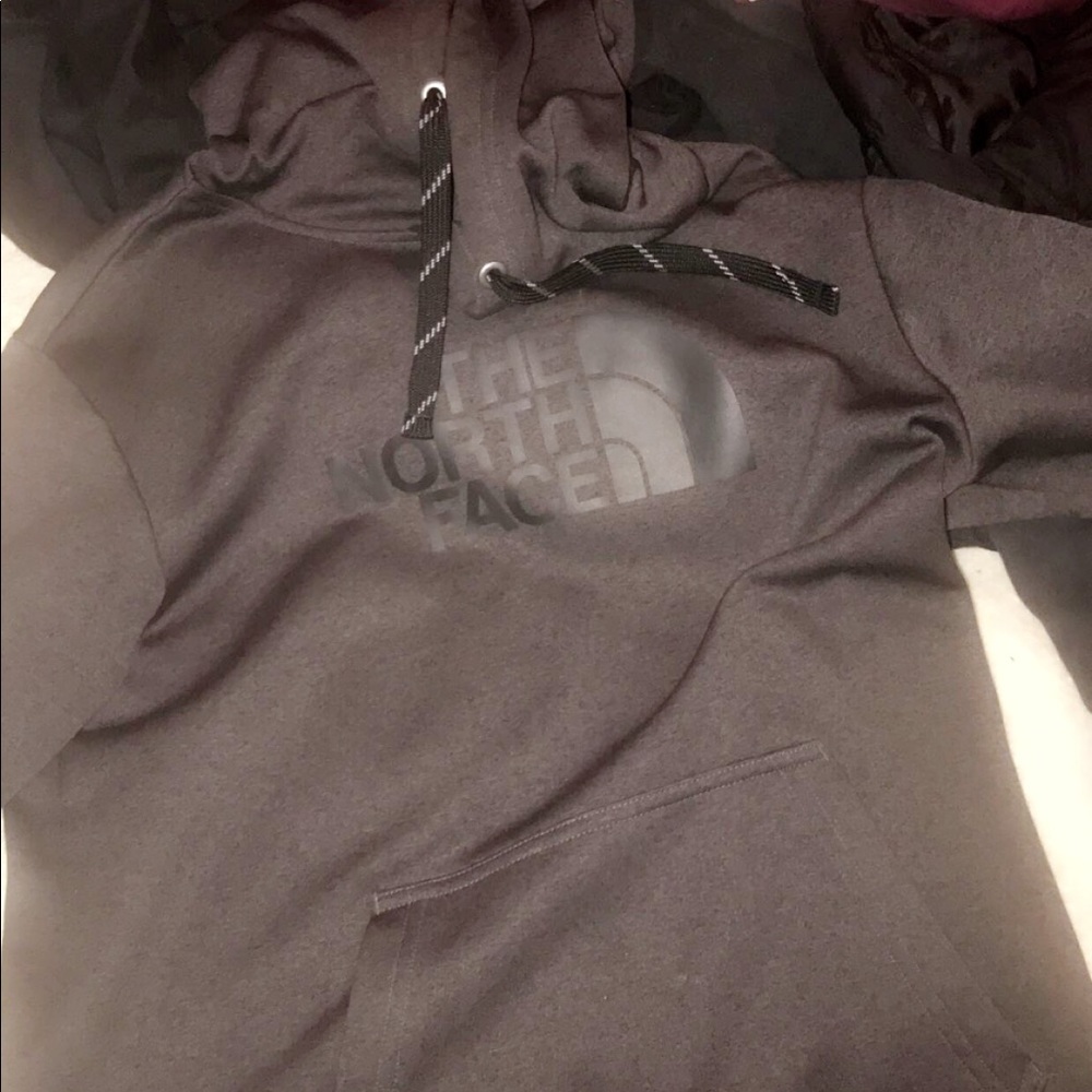 Grey North Face Hoodie